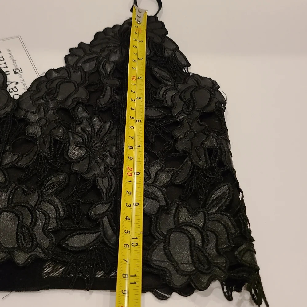Nwt "Say what" junior Bralette Sz.L black - Picture 11 of 15